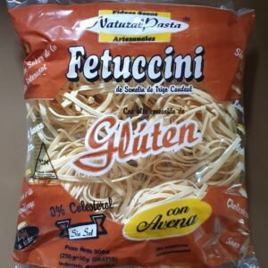 Home fetuccini natural pasta sabor albahaca